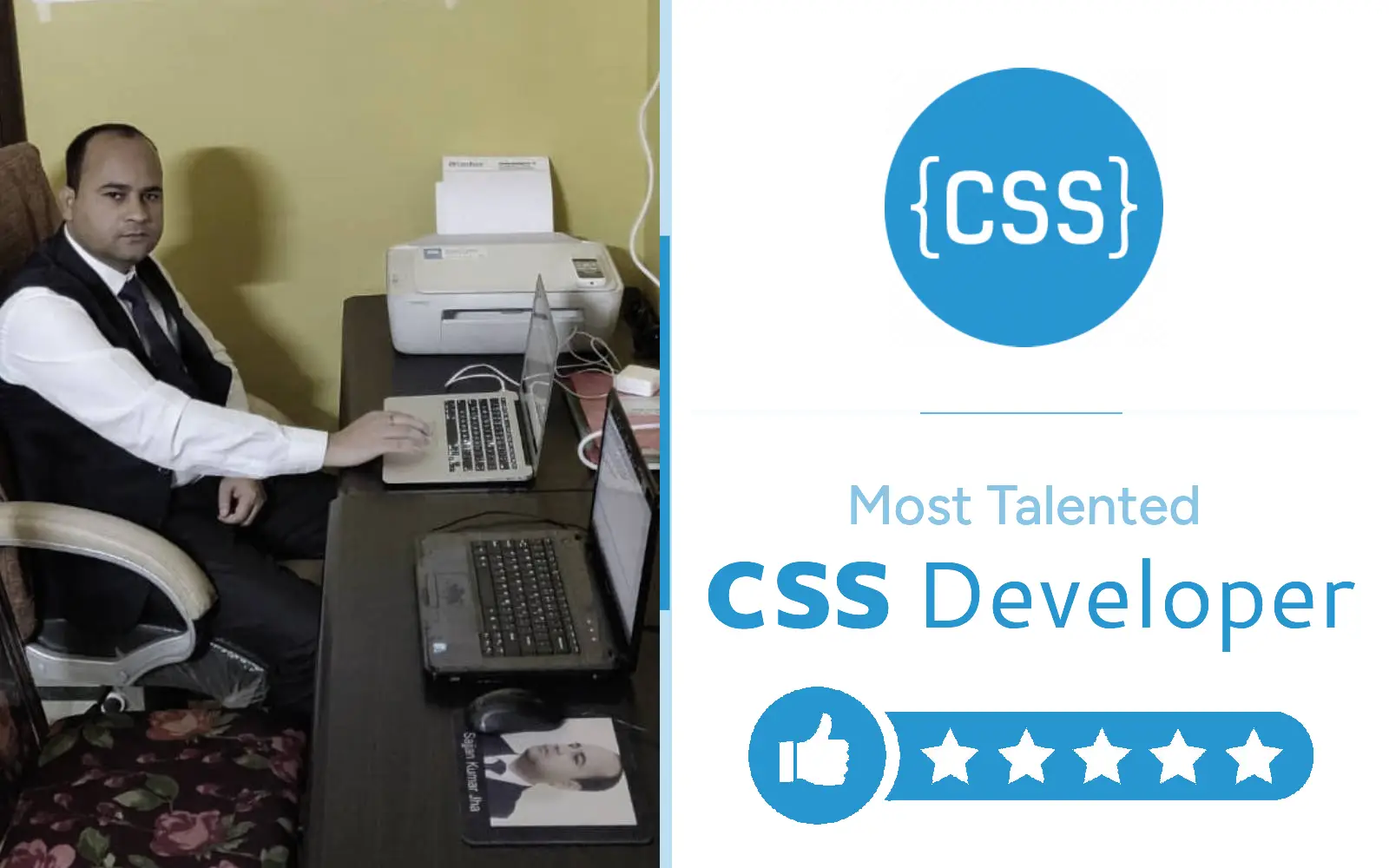 Sajjan Jha - A CSS Developer