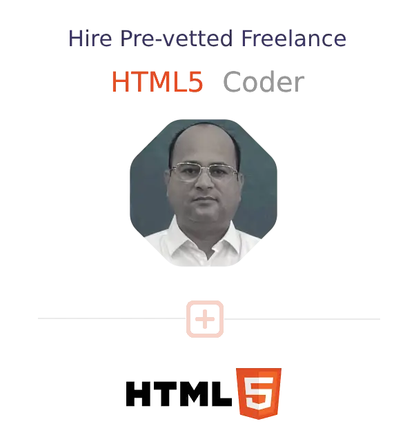 Hire Sajjan Jha, a freelance HTML5 coder from Kolkata, India